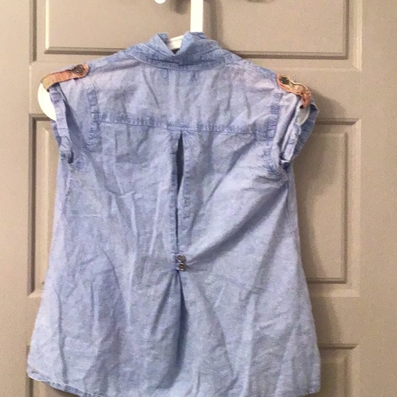 Denim button up - Picture 2 of 2